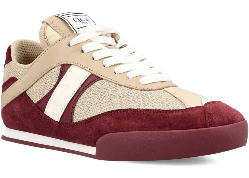 Sneakers Chloe Kick Sneakers BEIGE/PURPLE Femei (BM 19061905) 2