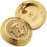 Cercei Dama - Cercei Versace Crystal Medusa Earrings VERSACE GOLD CRYSTAL Femei (BM 19061953) - B-mall.ro