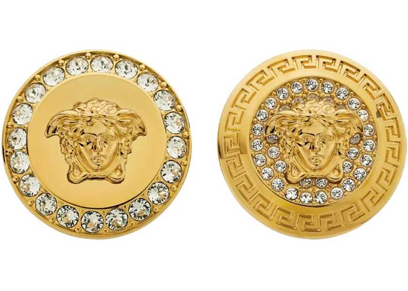 Cercei Versace Crystal Medusa Earrings VERSACE GOLD CRYSTAL Femei (BM 19061953) 1