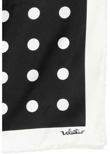 Esarfe Valentino Garavani Opticool Scarf NERO/BURRO Femei (BM 19061974) 3