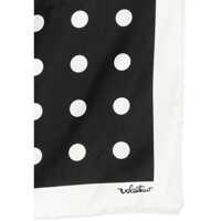 Esarfe Dama - Esarfe Valentino Garavani Opticool Scarf NERO/BURRO Femei (BM 19061974) - B-mall.ro