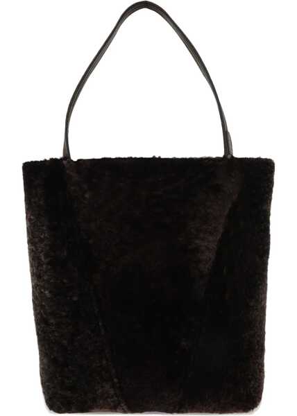 Genti de umar Chloe Spin Shearling Tote Bag KOHL BROWN Femei (BM 19062004) 2
