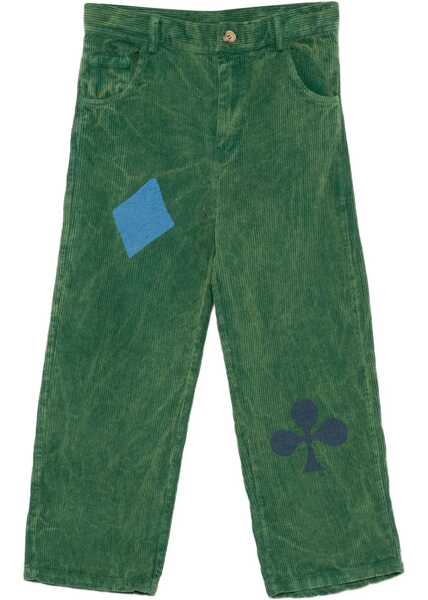 Pantaloni casual Bobo Choses Pants Figures GREEN Baieti (BM 19062064) 1