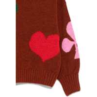 Pulovere pentru Fete - Pulovere Bobo Choses Sweater Figures BORDEAUX Fete (BM 19062067) - B-mall.ro