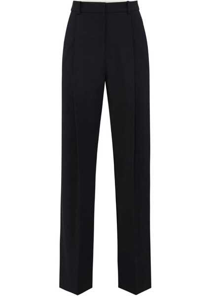 Pantaloni office Elisabetta Franchi Flared trousers Black Femei (BM 19062097) 1