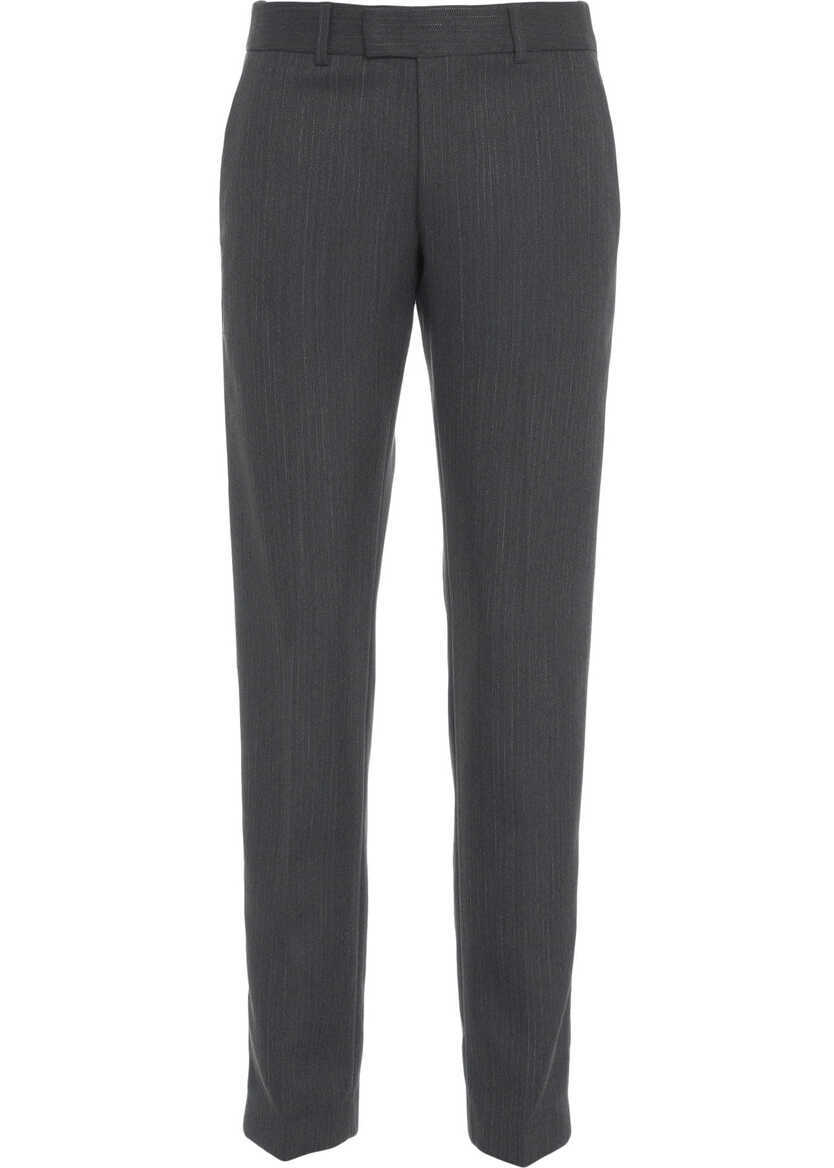 Pantaloni office Liu Jo Chino pants with pinstripes Grey Femei (BM 19062115) 1