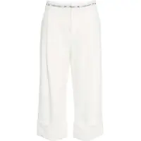 Pantaloni casual Elisabetta Franchi Bermuda shorts in crepe