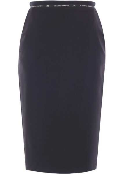 Fuste lungi Elisabetta Franchi Pencil skirt Black Femei (BM 19062127) 1