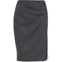 Fuste lungi Pencil skirt with pinstripes Femei