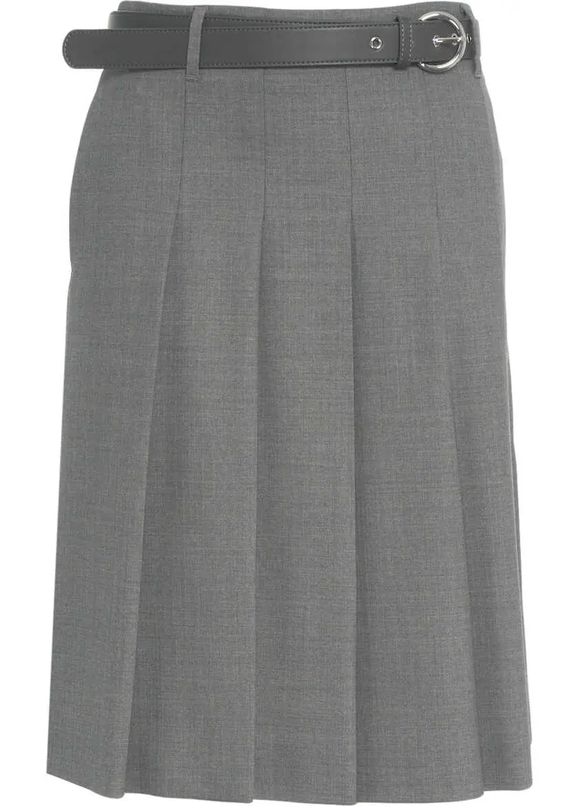 Fuste lungi Max Mara Pleated skirt Gimmy Grey Femei (BM 19062139) 2