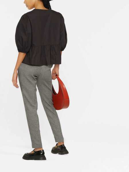 Bluze Ganni Poplin Shirt BLACK Femei (BM 19062151) 4