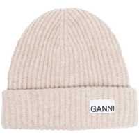 Caciuli Ganni Beanie Hat With Logo