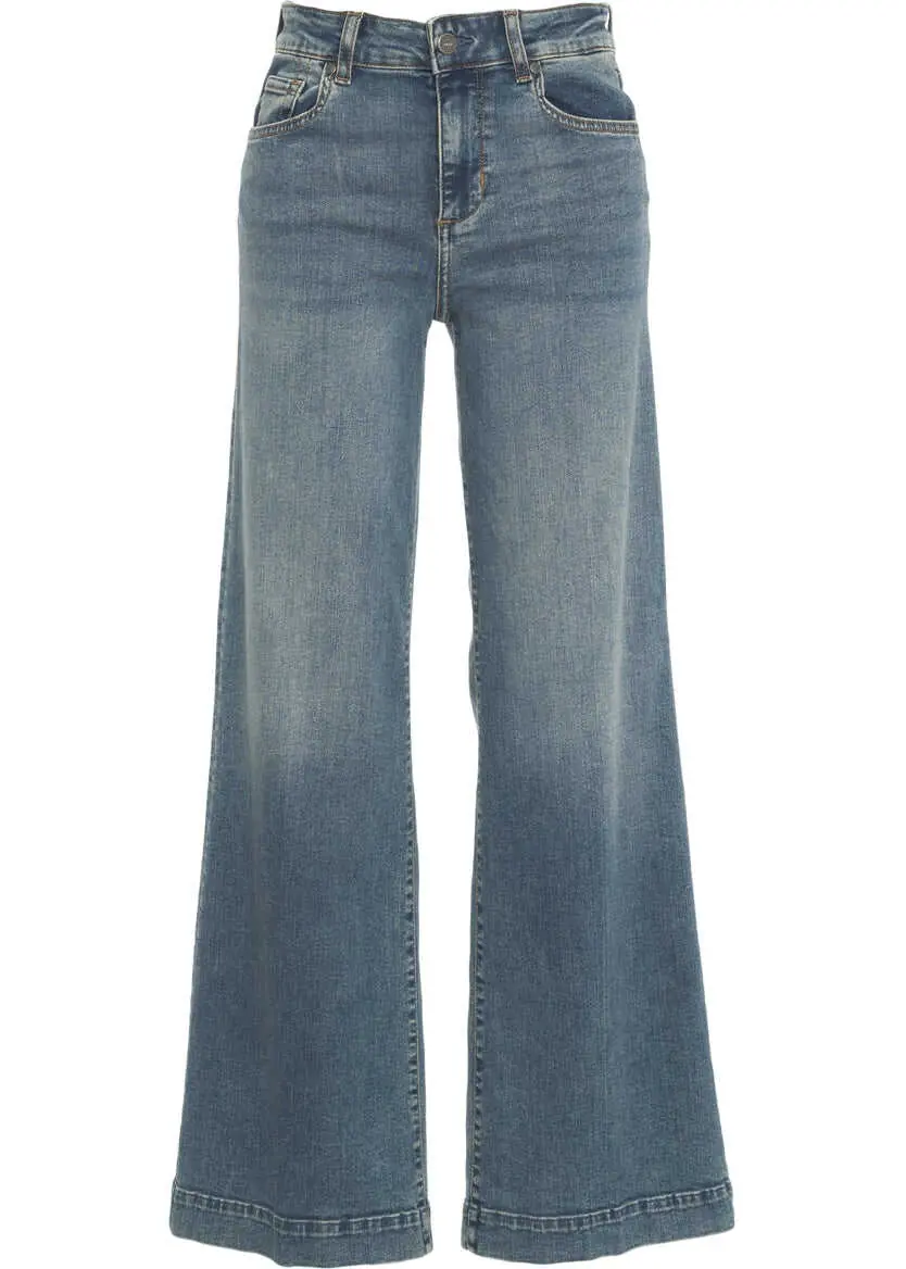 Blugi evazati Liu Jo Flared jeans Blue Femei (BM 19062199) 2