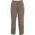 Liu Jo White Checkered pleated trousers Brown