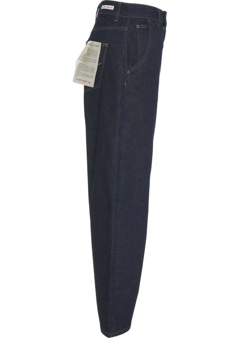 Blugi evazati Ps Dont Forget Me Wide leg jeans Amelia Blue Femei (BM 19062217) 3