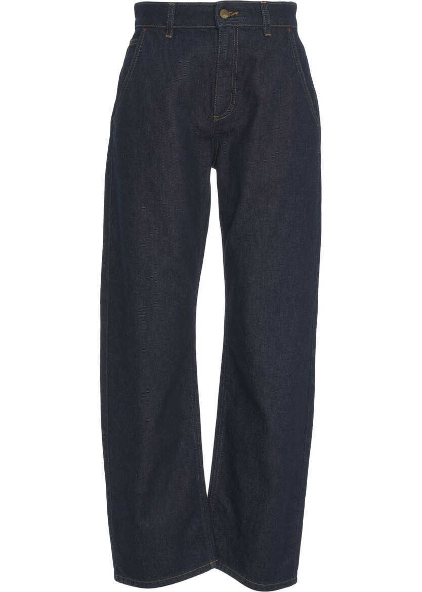 Blugi evazati Ps Dont Forget Me Wide leg jeans Amelia Blue Femei (BM 19062217) 4