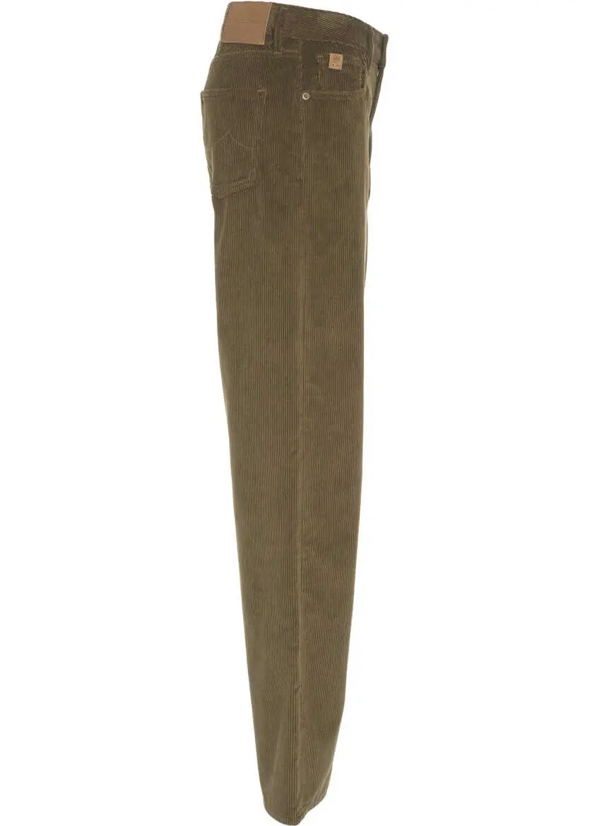 Pantaloni office Jacob Cohen Corduroy pants Hailey Olive Femei (BM 19062220) 3