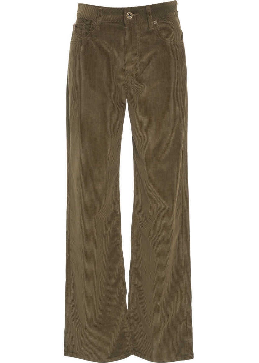 Pantaloni office Jacob Cohen Corduroy pants Hailey Olive Femei (BM 19062220) 1