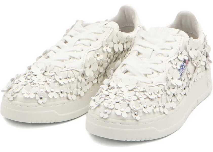 Sneakers AUTRY Bloom Medalist Low Sneakers WHITE Femei (BM 19062241) 2