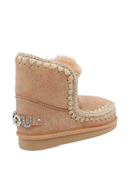 Bocanci Mou Mou Boots Beige Femei (BM 19063461) 4