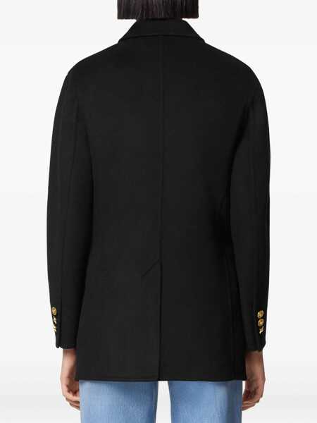 Paltoane Versace Versace Coat Black Femei (BM 19063548) 4