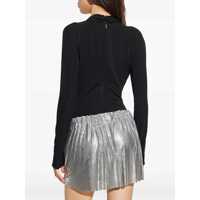 Imbracaminte Versace Dama pagina 2 - Body-uri Versace Versace Safety Pin Bodysuit Black Femei (BM 19063551) - B-mall.ro