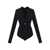 Versace Versace Safety Pin Bodysuit Black