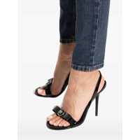 Pantofi cu toc Versace Dama - Pantofi cu toc Versace Versace Gianni Ribbon Sandals Black Femei (BM 19063566) - B-mall.ro