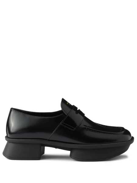 Mocasini Prada Prada Leather Loafers Black Femei (BM 19064016) 1