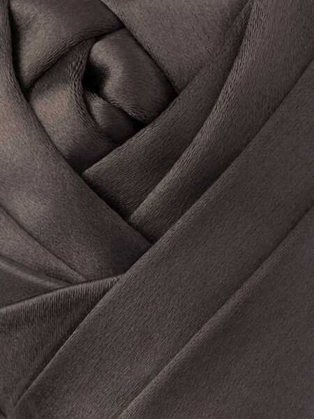 Balerini Prada Prada Satin Ballet Flats GREY Femei (BM 19064022) 5