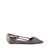 Prada Prada Satin Ballet Flats GREY