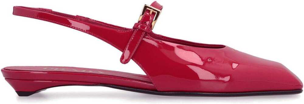 Balerini Prada Prada Slingback Ballet Flats RED Femei (BM 19064025) 2