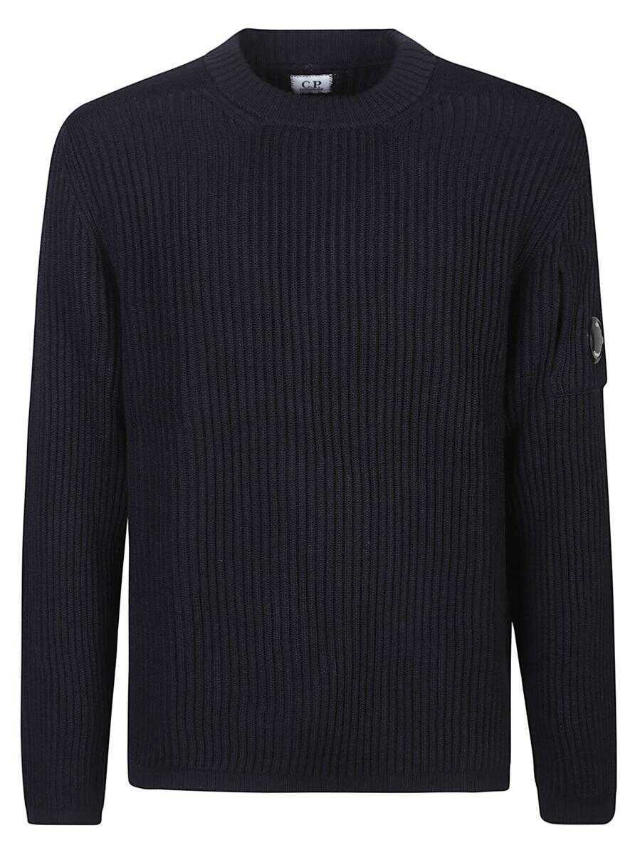 Pulovere C.P. Company C.P. Company Sweater BLUE Barbati (BM 19064097) 1