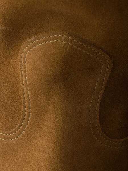 Bocanci Prada Prada Suede Ankle Boots BROWN Femei (BM 19064205) 5