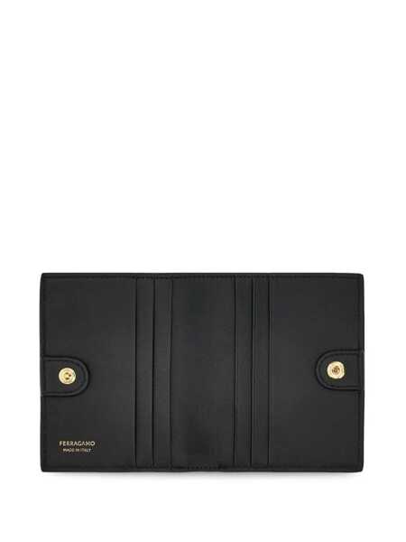 Portofele Salvatore Ferragamo Salvatore Ferragamo Wallets Black Femei (BM 19064343) 3