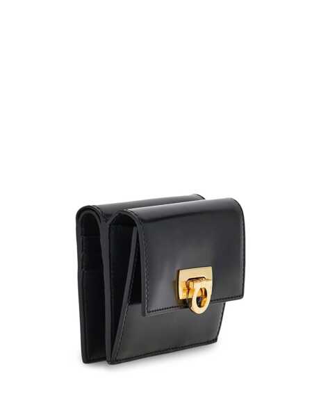 Portofele Salvatore Ferragamo Salvatore Ferragamo Wallets Black Femei (BM 19064343) 4