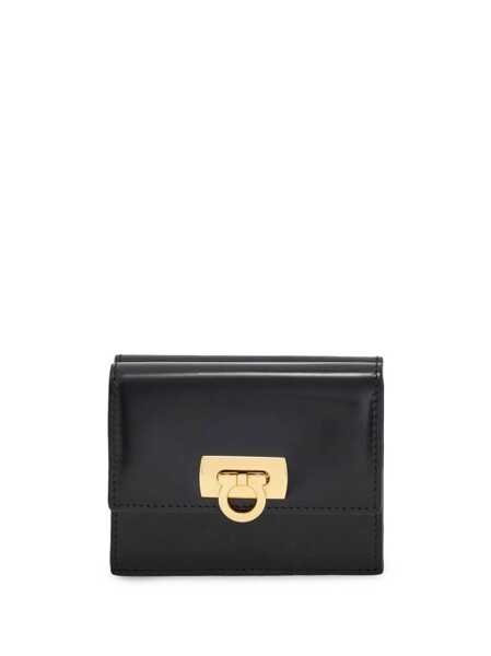 Portofele Salvatore Ferragamo Salvatore Ferragamo Wallets Black Femei (BM 19064343) 1