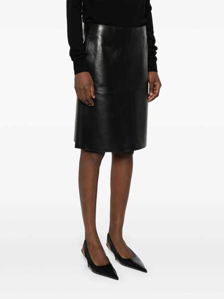 Fuste TOTME TOTEME Skirts Black Femei (BM 19064682) 3