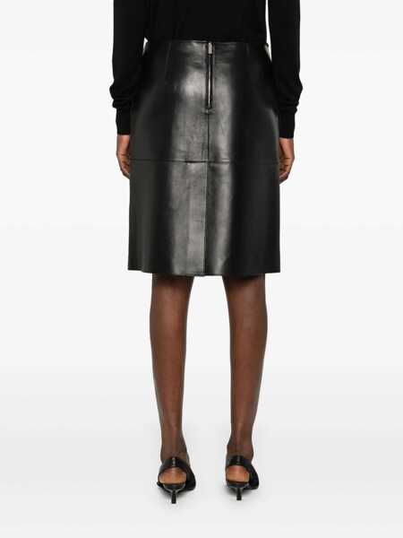 Fuste TOTME TOTEME Skirts Black Femei (BM 19064682) 4