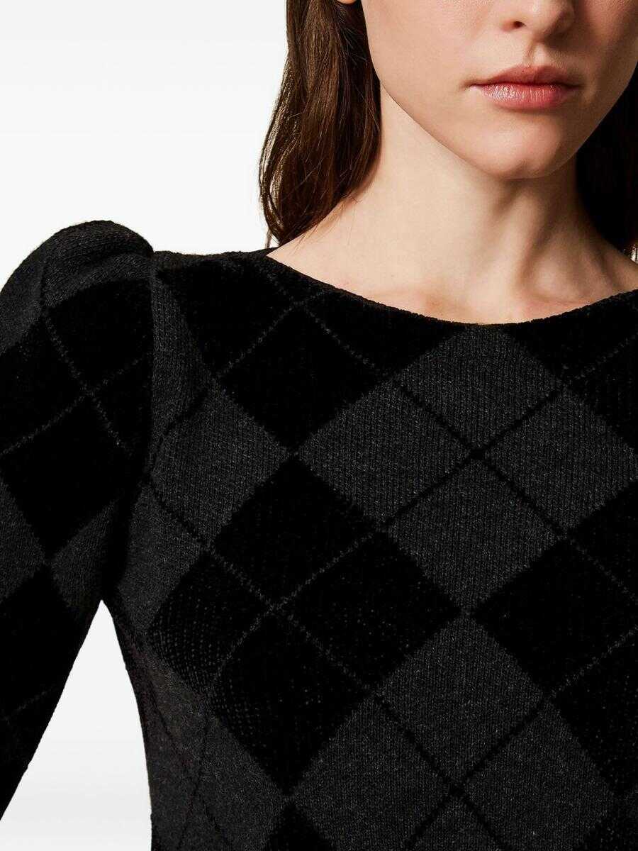 Pulovere TWINSET Twinset Sweaters Grey Femei (BM 19064718) 2