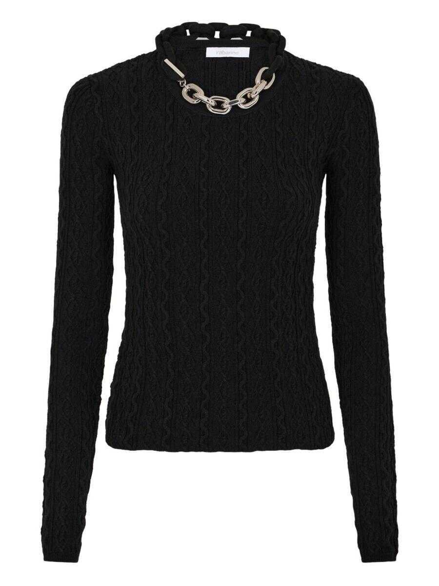 Pulovere RABANNE Rabanne Sweater Black Femei (BM 19064766) 1