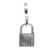 Emanuele Bicocchi Emanuele Bicocchi Sterling Silver Single Earring With Padlock Pendant SILVER