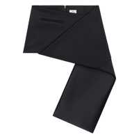 Fuste Courrèges Courrèges Black Asymmetrical Mini Skirt Femei