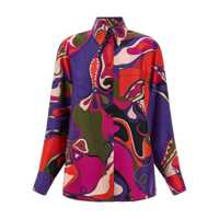 Camasi Pucci Silk Shirt Femei