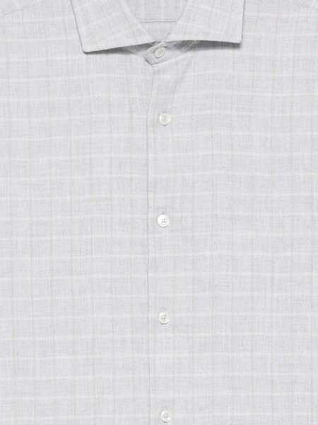 Camasi XACUS Xacus Grey Cotton Check-Pattern Shirt GREY Barbati (BM 19065588) 3