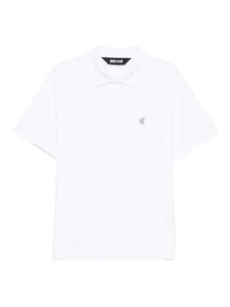 Camasi Just Cavalli Just Cavalli T-Shirts And Polos WHITE Barbati (BM 19065666) 1
