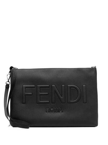 Genti de mana Fendi Fendi Pc Pouch Black Barbati (BM 19065768) 1
