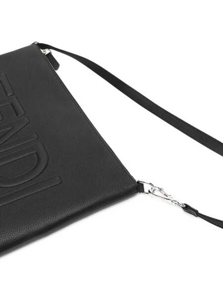 Genti de mana Fendi Fendi Pc Pouch Black Barbati (BM 19065771) 4