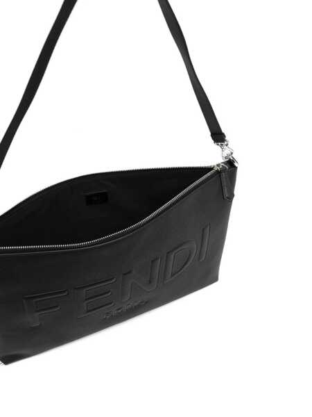Genti de mana Fendi Fendi Pc Pouch Black Barbati (BM 19065771) 5