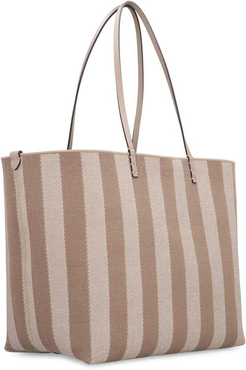 Genti de mana Fendi Fendi Roll Large Tote Bag GREY Femei (BM 19066200) 3